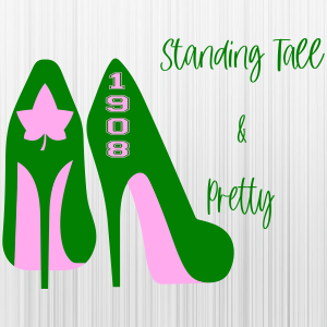 Standing Tall And Pretty 1908 Svg