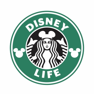 Starbucks Disney Life Svg