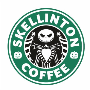 Skellington Coffee Svg