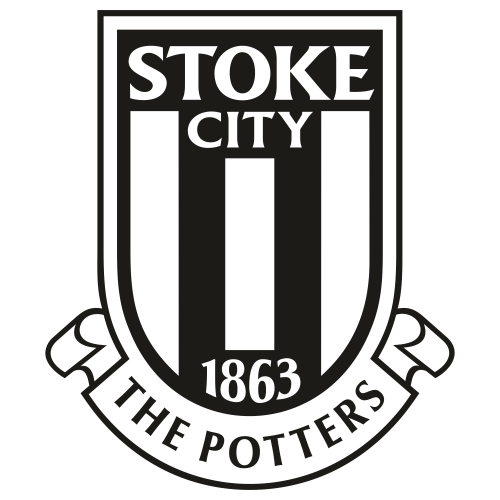 Stoke City FC Black Svg