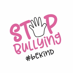 Stop Bullying bekind  svg cut file