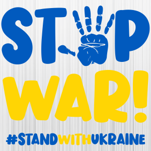 Stop War Stand With Ukraine Svg