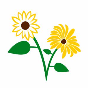 Free Free 117 Sunflower Leaves Svg SVG PNG EPS DXF File