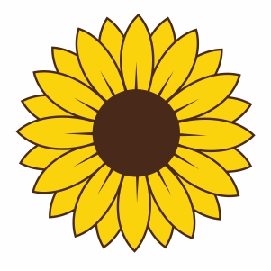 Download Sunflower Svg Sunflower Monogram Svg Cut File Download Jpg Png Svg Cdr Ai Pdf Eps Dxf Format