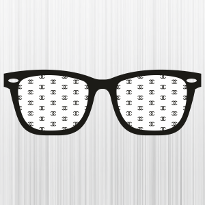 Chanel Patter In Sunglasses SVG  Sunglasses Chanel Patter PNG