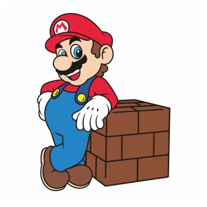 Super Mario Character Svg