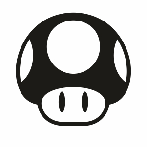 Super Mario Mushroom Clipart
