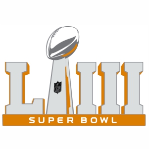 Super Bowl logo 2020 vector image