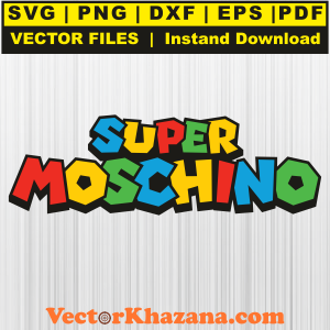 Super Moschino Svg Png