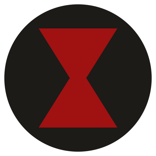Black Widow Logo Vector