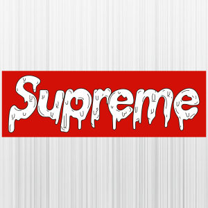 Supreme Water Drop Style Svg