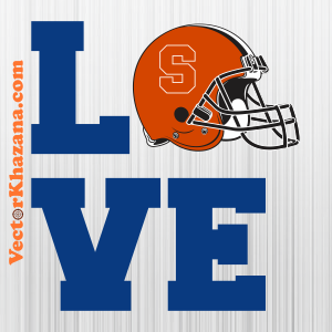 Syracuse Orange Love Svg