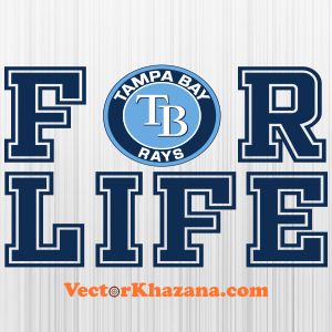 Tampa Bay Rays For Life Svg