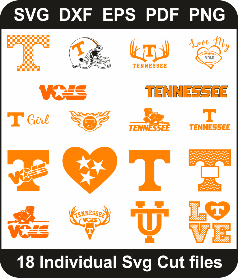 Tennessee Vols Svg Pack