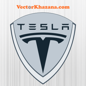 Tesla Crest Svg