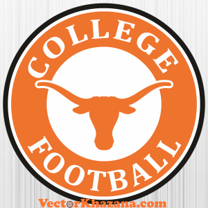 Texas Longhorns College Football Svg