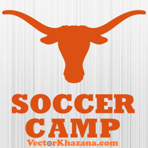 Texas Longhorns Soccer Camp Svg