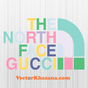 Gucci The North Face Svg