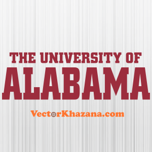 The University Of Alabama Svg