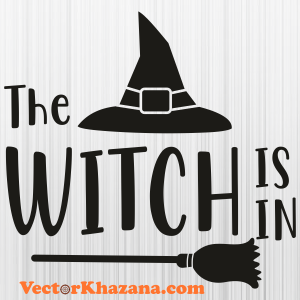 The Witch Is In Svg