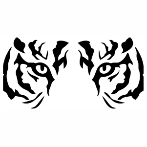 Tiger Eyes vector