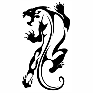 Tribal Panther Tattoo svg