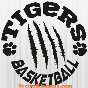 Tigers Basketball Svg