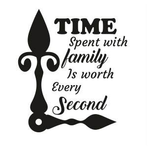 Time Spent With Family Svg