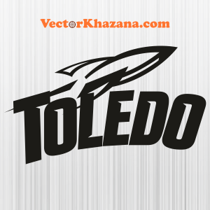 Toledo Rockets Black Svg