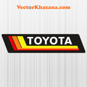 Toyota Badge Right Svg