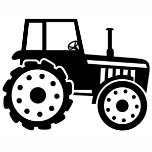 Farm Tractor svg cut file