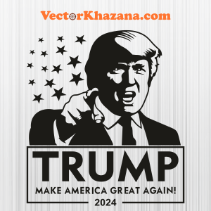 Trump 2024 Make America Great Again SVG