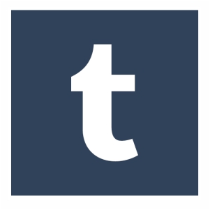 Tumblr T Icon Logo vector