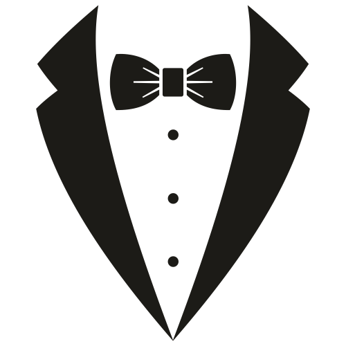 Tuxedo Bow Tie SVG | Download Tuxedo Bow Tie vector File