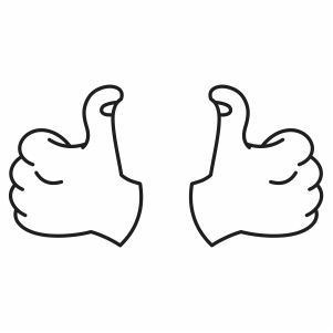 Thumbs up Svg