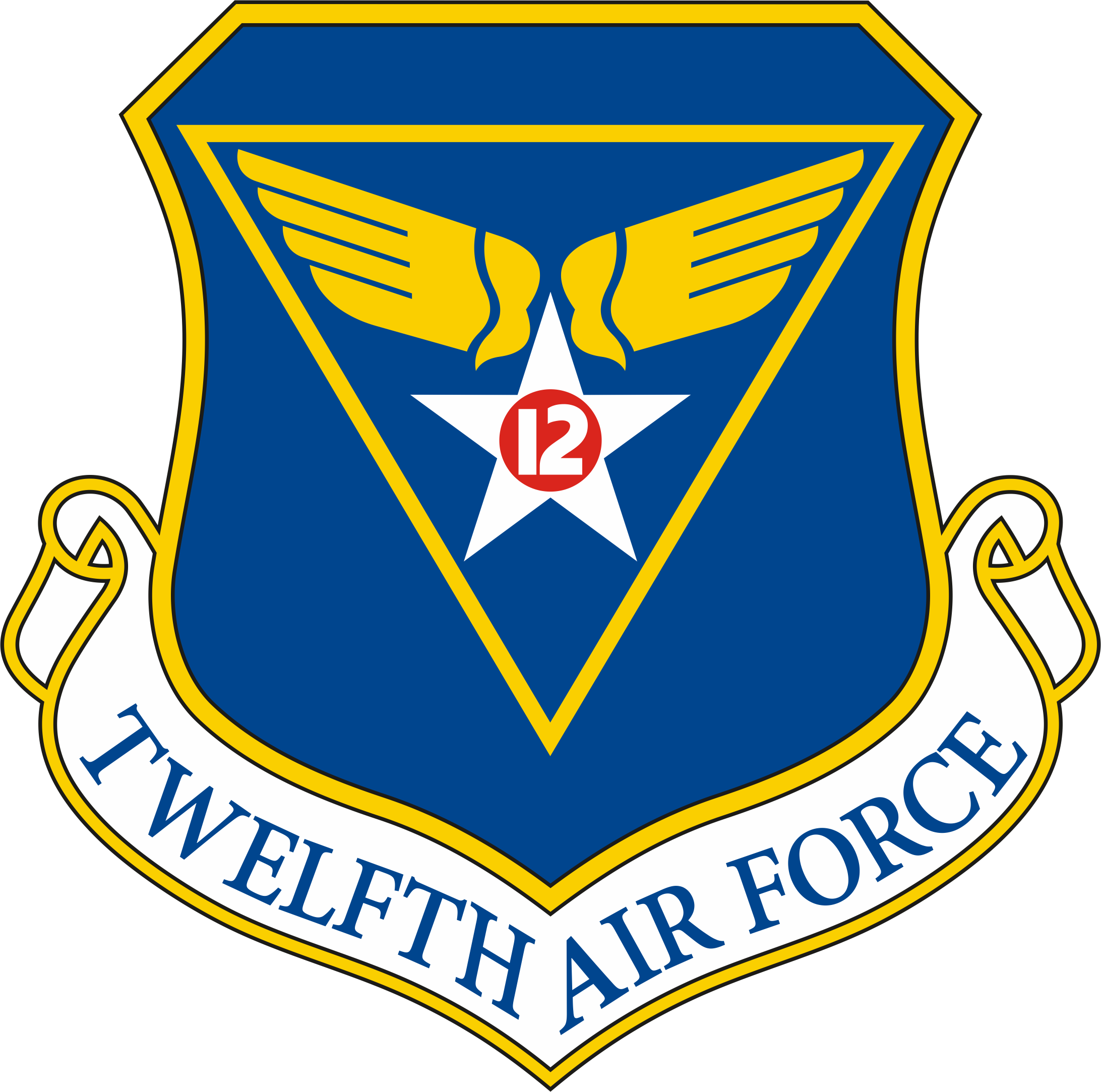 US 12th Air Force Svg