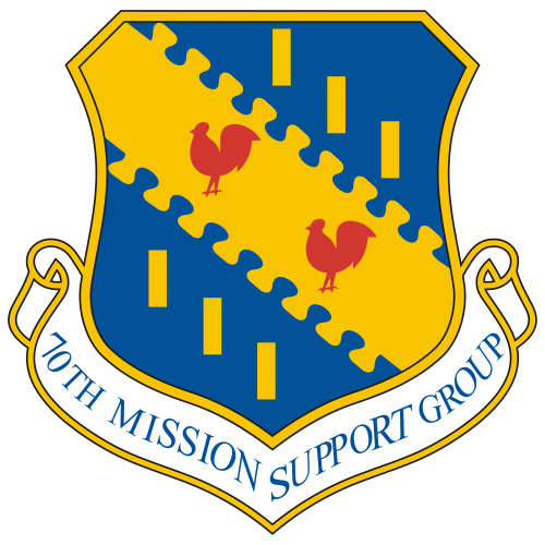 70th Mission Support Group Logo Svg