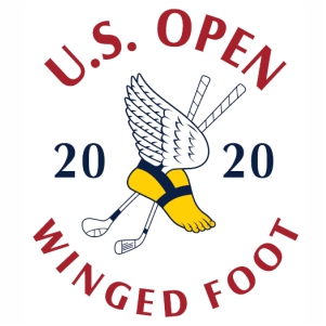 US Open Golf Championship logo 2020 vector image