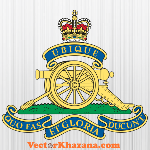 Royal Artillery Uboque Quo Fas Et Gloria Ducunt Svg