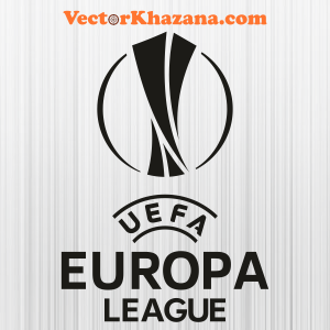 UEFA Europe League Black Logo Svg