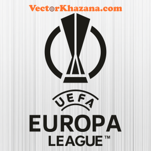 Uefa Europe League Black Svg