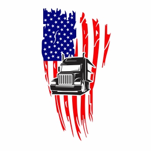 Download Usa Trucker Flag Svg Truck American Flag Svg Cut File Download Jpg Png Svg Cdr Ai Pdf Eps Dxf Format