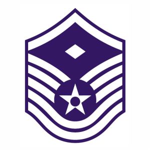 Senior Master Sergeant Insignia vector