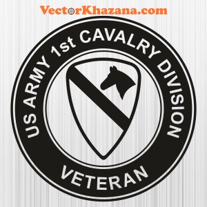 Us Army 1st Cavalry Division Svg