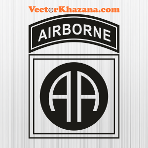 Us Army 82nd Airborne Veteran Symbol Svg