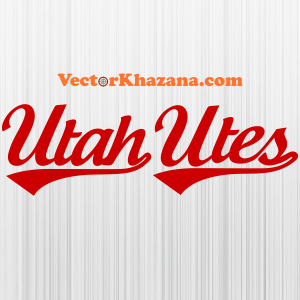 Utah Utes Letter Svg