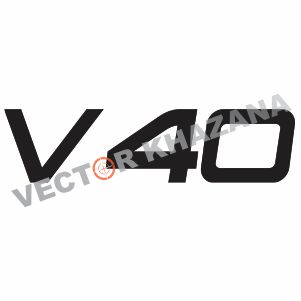 Volvo V40 Logo Vector