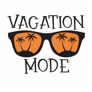 Vacation Mode Vector