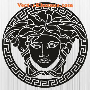 Versace Black Logo Svg