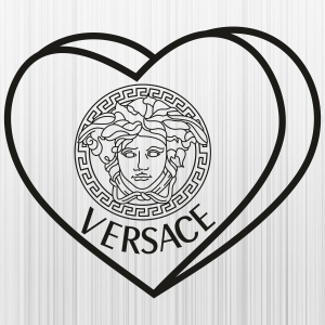 Versace Heart Logo Svg
